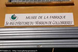 musée de la fabrique du marron de Collobrières