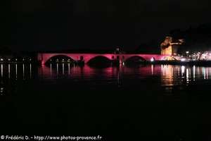 pont d'Avignon illuminé