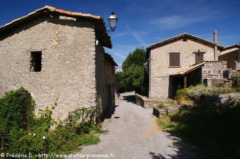 Archail, village des Alpes-de-Haute-Provence