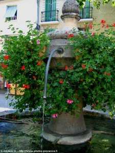 fontaine d'oraison