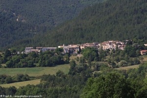 Saint-Jacques, village des Alpes-de-Haute-Provence