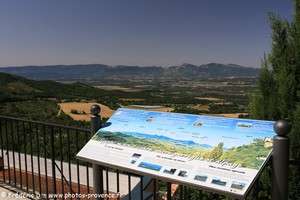 panneau d'orientation &agrave; Sigoyer