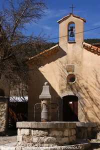la chapelle Saint-Jean Baptiste au Plan de Chaude
