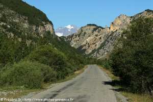 route de la vall&eacute;e de la Cerveyrette