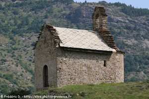 chapelle Saint-Jacques de Ch&acirc;teauroux-les-Alpes