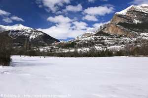 Saint-Marcellin sous la neige