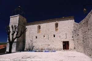 la chapelle des Pénitents Blancs de Coursegoules