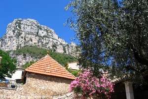 Saint-Jeannet et le Baou de Saint-Jeannet