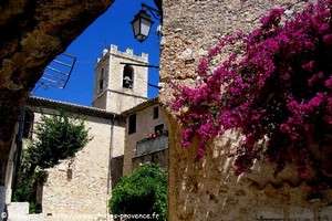 l'&eacute;glise Saint-Jean Baptiste de Saint-Jeannet