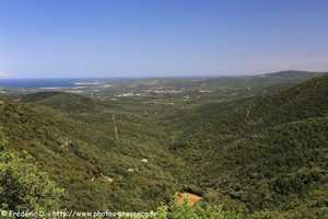 vue sur le golfe de Saint-Tropez