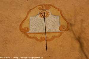 cadran solaire du sanctuaire Notre-Dame de Grâces