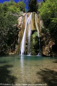 cascade du Gouffre à Cotignac