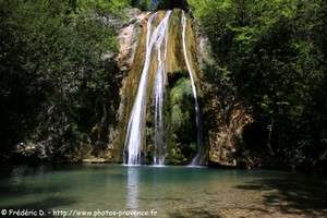 cascade du Gouffre à Cotignac
