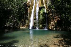 cascade du Gouffre à Cotignac
