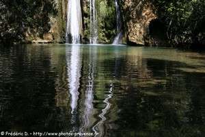 cascade du Gouffre à Cotignac