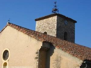 l'église d'Esparron de Pallières