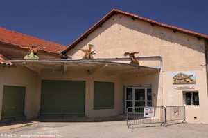 exposition consacrée aux dinosaures à Fox-Amphoux