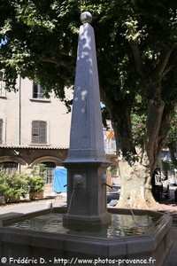 fontaine des 4 saisons de Garéoult