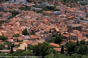 panorama sur Hyères depuis le château médiéval