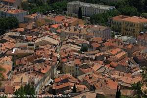 panorama sur Hyères depuis le château médiéval