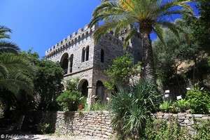 la villa du Castel du parc Sainte-Claire d'Hyères