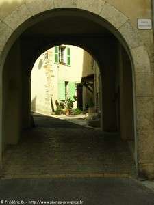 la porte mazarine de la cadière d'azur