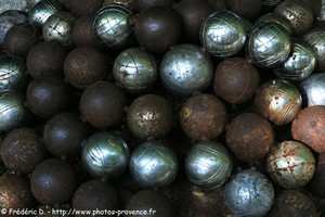 boules de pétanque