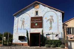 caveau de vente des vignerons de Correns