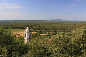 clocher de l'église Saint-Sauveur de Moissac-Bellevue