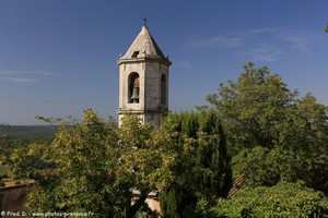 clocher de l'église Saint-Sauveur de Moissac-Bellevue