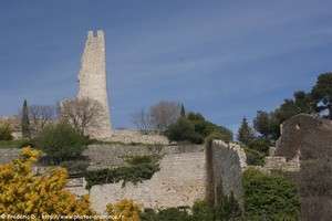vestiges du château féodal d'ollioules
