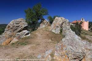 la colline Sainte-Croix de Pierrefeu du Var