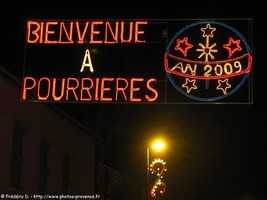 illuminations de Noel de Pourrières