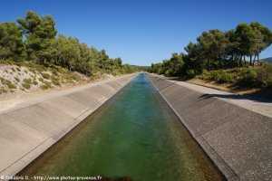 le canal de Pourrières