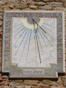 cadran solaire du couvent des minimes