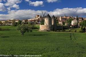 Régusse commune du Var
