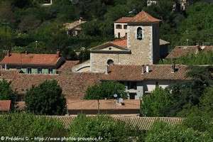 l'église Saint-Sébastien de Rougiers