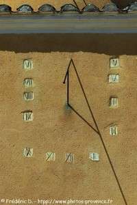 cadran solaire de Salernes