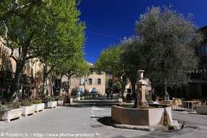 place des Ormeaux de Tourtour