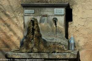 fontaine Lafayette de Tourves