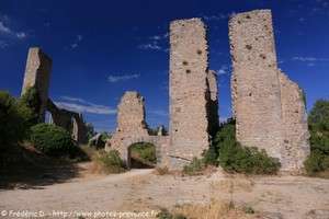 les ruines du château de Valbelle de Tourves