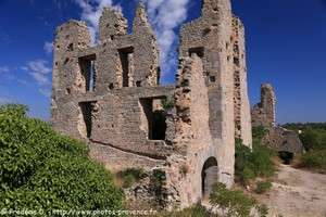 les ruines du château de Valbelle de Tourves