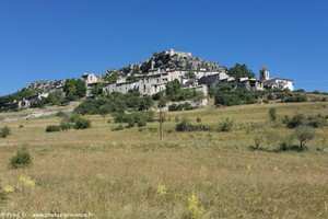 Trigance, village du Haut-Var