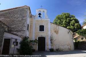 l'église Saint-Paul d'Auribeau