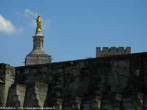 vierge de la cathédrale d'avignon