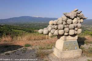 belvédère sur le Mont Ventoux