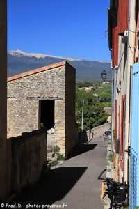 le Mont Ventoux vu depuis Mormoiron