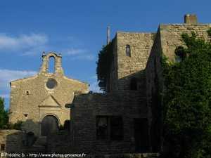 la chapelle castrale de saignon