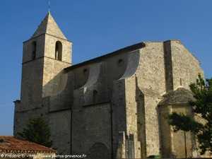l'église de Saignon