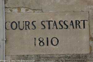 cours stassart de vacqueyras